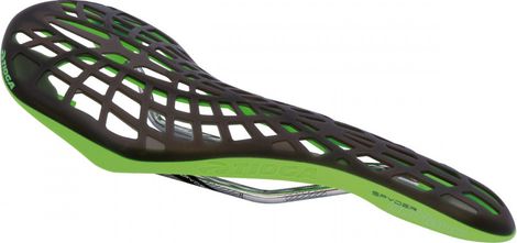 Tioga Spyder Outland Titanium zadel Black/Green