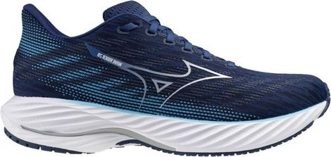 Chaussures Running Mizuno Wave Rider 28 Bleu Homme