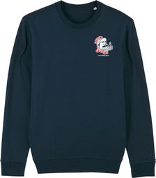 Çois 'Caffeine is Gasoline' Sweatshirt Blauw