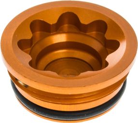 HOPE V4 Large Bore Cap Orange