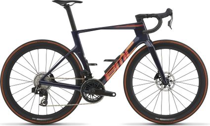 Racefiets BMC Teammachine R 01 Three Sram Force AXS 12V 700 mm Blauw/Oranje 2027