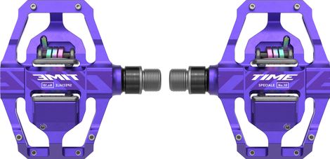 Time Speciale 10 Large Clipless Pedals Purple