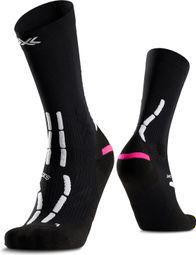 Chaussettes X-Socks Trail Anatomix Crew Noir/Blanc