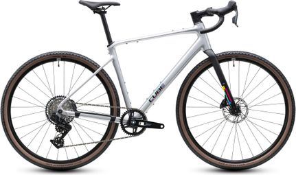 Cube Nuroad SLX Gravel-Bike mit SRAM Rival AXS 13-fach, 700 mm, Spaceship-Grau 2027