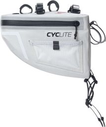 Sacoche de Guidon Cyclite Handle Bag Aero / 01 4.9 L  Gris Clair