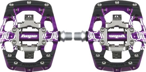 Coppia di pedali Hope Union GC Automatic Purple | Prodotto ricondizionato