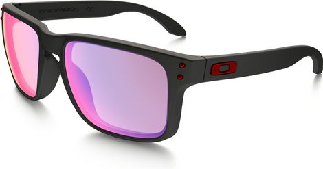 OAKLEY Gafas de sol HOLBROOK Matte Black / Red Positive Iridium Ref OO9102-36