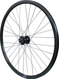 Roue gravel 700 av blocage jante noir mach1 gravel tub. ready moy. Shimano m475 disque 6t