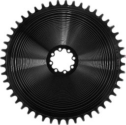 Ronde Aerobar Garbaruk Direct Mount 8 schroeven voor Sram crankstel Zwart