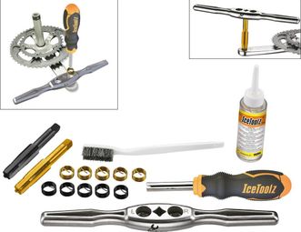 Ice Toolz E521 Taraud Taps and Inserts Kit for Cranks