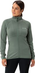 Chaqueta polar con cremallera completa Vaude Monviso Verde Mujer