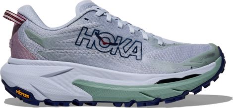 Chaussures Trail Hoka Mafate 5 Bleu/Vert Femme