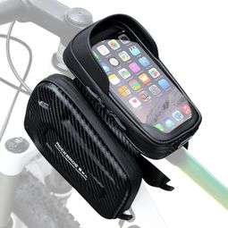 Sacoche de cadre pour téléphone - Visière pare-soleil - 1 3 L
