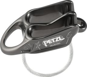 Assureur Petzl Reverso Gris