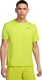 Nike Dri-Fit Miler Short Sleeve Shirt Yellow