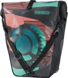  ortlieb back-roller design plato20l bolsa para bicicleta rojo negro