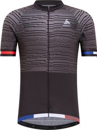 Odlo Performance Short Sleeve Jersey France Black