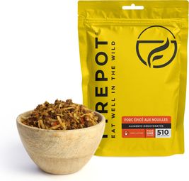 Repas Lyophilisé Firepot Nouilles Epicées Au Porc - 105 g