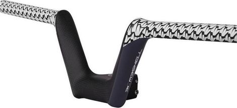 BMX handlebar Bombshell Combo Carbon Pro Black/White - Refurbished product