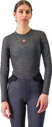 Castelli Medio Grijs Dames Lange Mouw Onder Trui