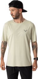 Dynafit Men's White Short-Sleeve Trail Shirt