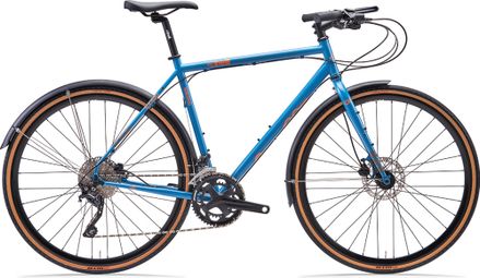 Cinelli Hobootleg Interrail Shimano Deore 10V 700mm Reiserad Blau 2022