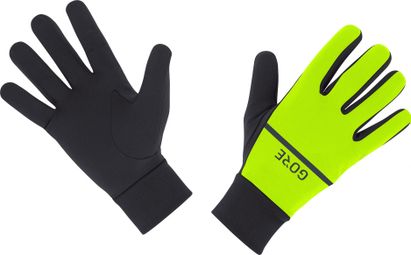 Paar Handschoenen Gore Wear R3 Geel Fluo Zwart