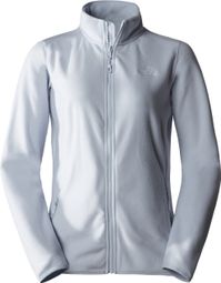 The North Face 100 Glacier Full Zip Light Blue Fleec Jas voor dames