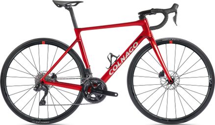 Colnago V4 Road Bike with Shimano 105 12-speed drivetrain, 700 mm, Red