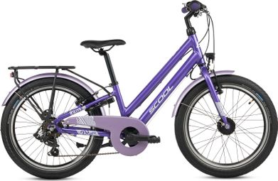 S’COOL chiX pro  vélo enfant  7 vitesses  Violet/Lavande