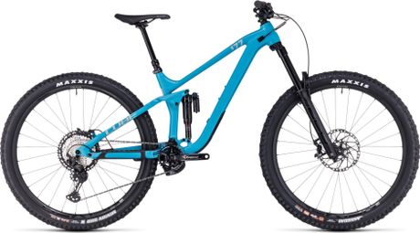 VTT Tout-Suspendu Cube Stereo One77 Race Shimano XT 12V 29'' Bleu Bondi 2024