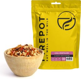 Repas Lyophilisé Vegan Firepot Chili Vegetarien - 135 g