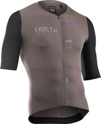 Northwave Extreme Evo Herren Kurzarmtrikot Grau/Schwarz