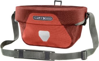 Ortlieb Ultimate Six Plus 5L Handlebar Bag Salsa Dark Chili Red