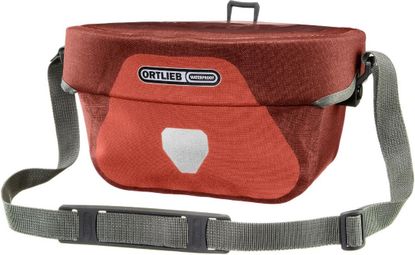 Ortlieb Ultimate Six Plus 5L Borsa da manubrio Salsa Dark Chili Red