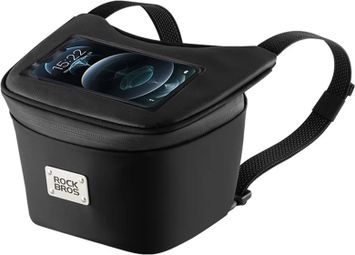 Waterproof front bag with touchscreen for scooter