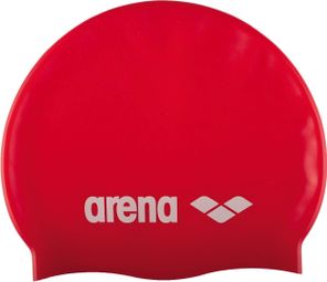 Bonnet de Bain ARENA Classic Silicone Rouge