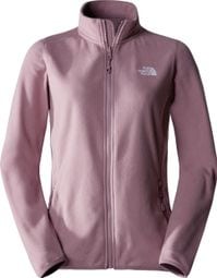 Veste Polaire Femme The North Face 100 Glacier Full Zip Mauve