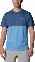 Columbia Cirque River Blue Technisch T-shirt