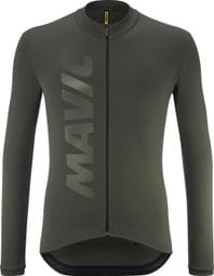 Mavic Aksium Thermo Green long sleeve jersey