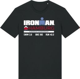 Camiseta de manga corta Ironman Hamburg Negro Hombre