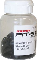 Cables et gaines Sram Brake Ferrules Blk 100-Count