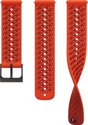 Suunto Athletic 8 Silicone Strap 22mm S+M Coral Orange