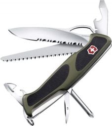 Victorinox 0.9663.MWC4 - COMMUTATEUR KVM - Wenger Rangergrip 178 Couteau suisse Vert olive/noir