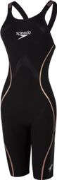 Swimsuit Woman Speedo End Junglebeast Pl Ribbonb 1P Black