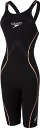 Bañador Mujer Speedo End Junglebeast Pl Ribbonb 1P Negro