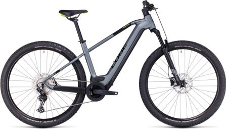 Cube reaction hybrid pro 625 electric hardtail mtb shimano deore 11s 625 wh 29'' flash grey 2023