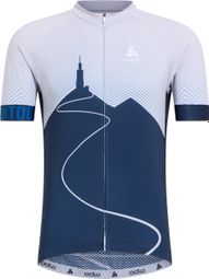 Odlo Performance Mont Ventoux Short Sleeve Jersey Blue/Grey