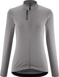 Maillot Manches Longues Femme Mavic Aksium Thermo Silver