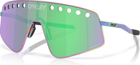 Lunettes Oakley Sutro TI Sweep Polished Oil Slick / Prizm Road Jade / Ref : OO6025-0538